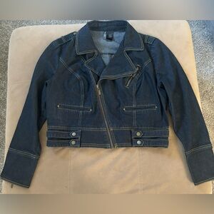 Bisou Bisou women’s Jean jacket size XL